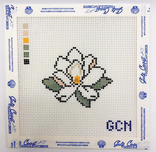 Magnolia Mini Needlepoint Canvas