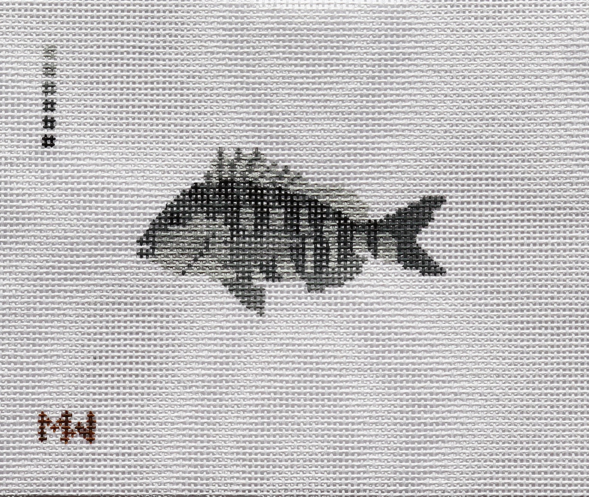 Sheepshead Mini Needlepoint Canvas | 18 Mesh | Merritt Walker