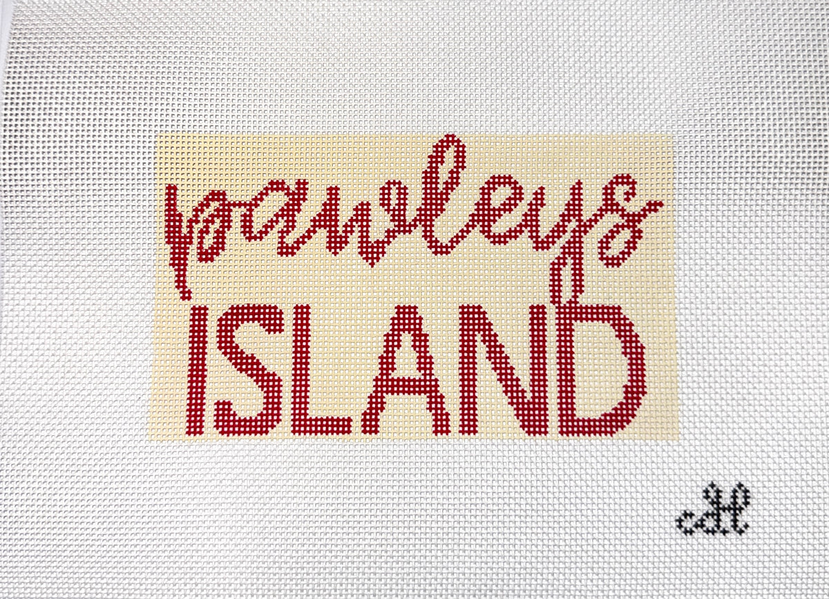 Pawleys Island Needlepoint Canvas | 13 Mesh | Clair de Lune