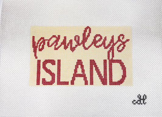 Pawleys Island Needlepoint Canvas | 13 Mesh | Clair de Lune